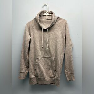 Women’s Gray Dari Pullover Long Sleeve Funnel Collar Sweatshirt Sweater Medium